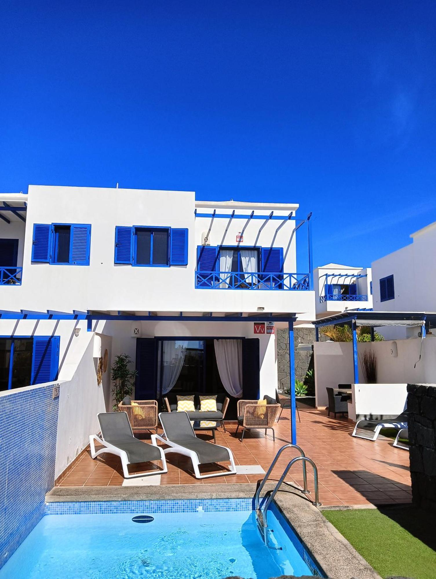 Villa Optimist Rubicon Piscina Climatizable, Frente Al Mar Playa Blanca  Exterior photo