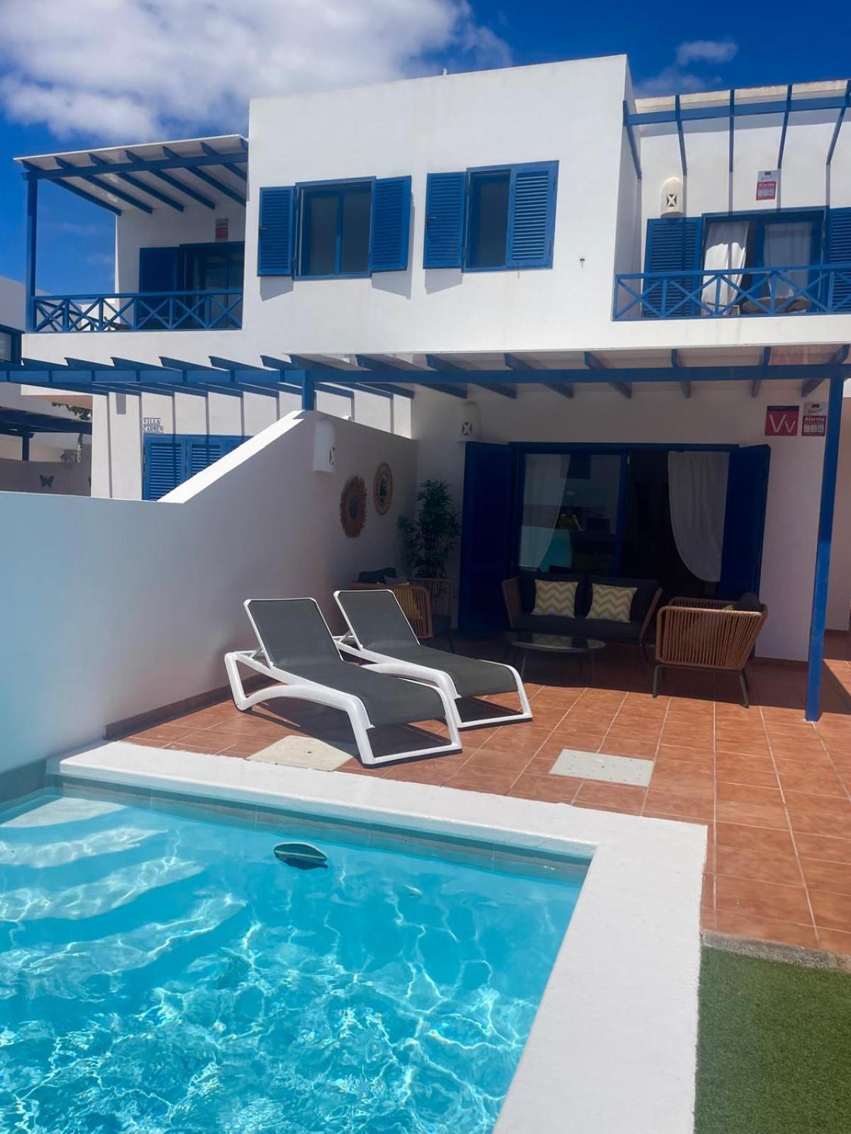 Villa Optimist Rubicon Piscina Climatizable, Frente Al Mar Playa Blanca  Exterior photo